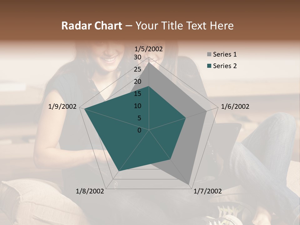 People Happy Girlfriends PowerPoint Template