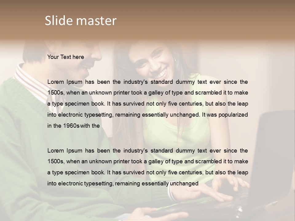 Green Technology Work PowerPoint Template