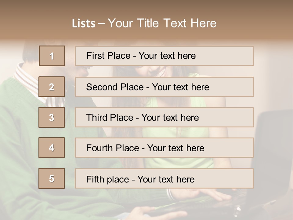 Green Technology Work PowerPoint Template