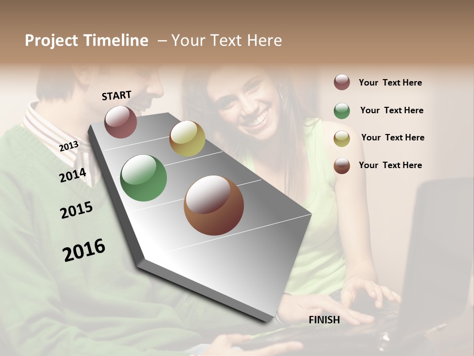 Green Technology Work PowerPoint Template