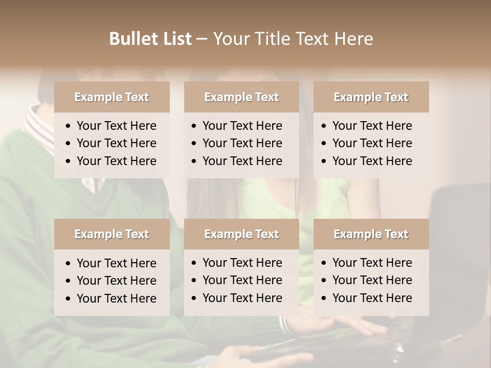 Green Technology Work PowerPoint Template