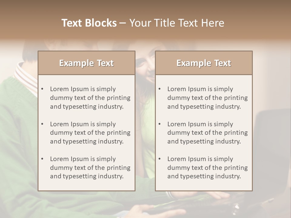 Green Technology Work PowerPoint Template