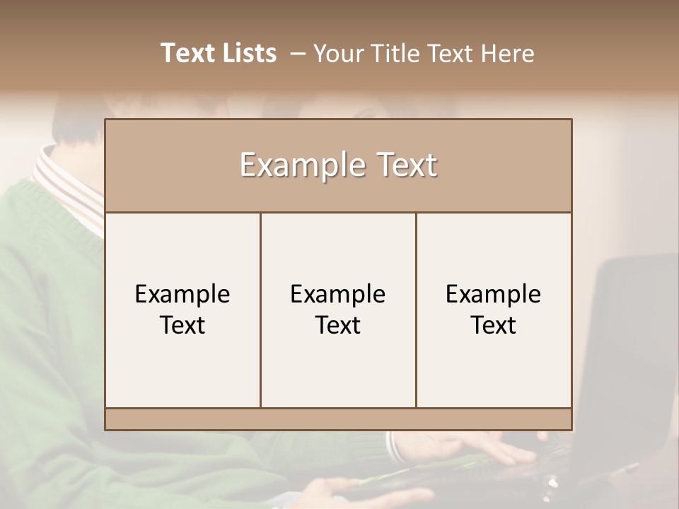 Green Technology Work PowerPoint Template