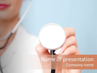 Smile Form Disease PowerPoint Template