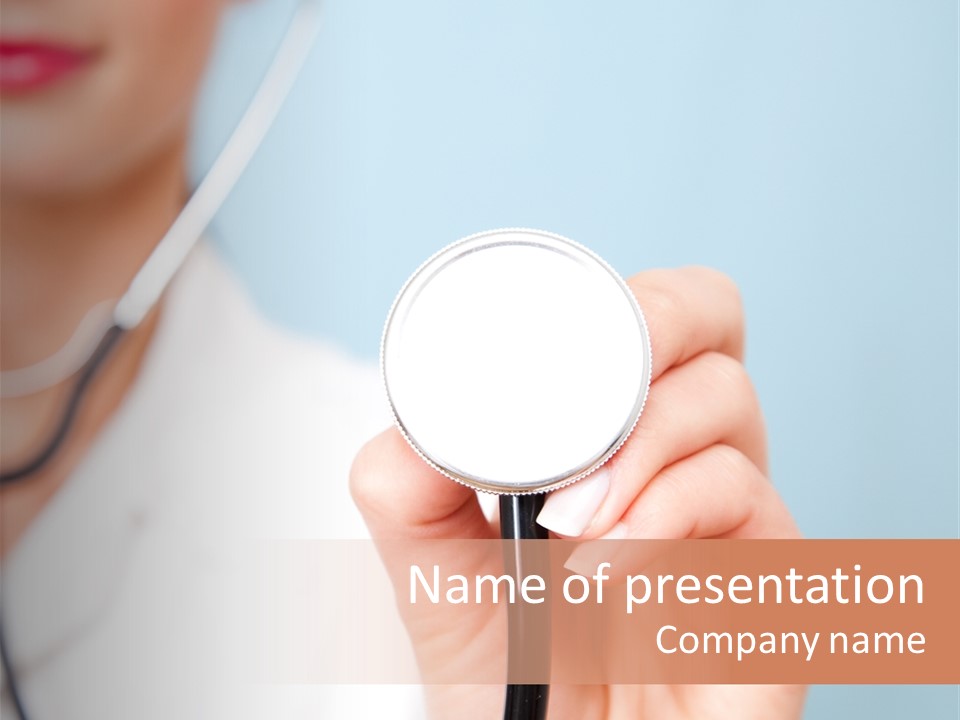 Smile Form Disease PowerPoint Template