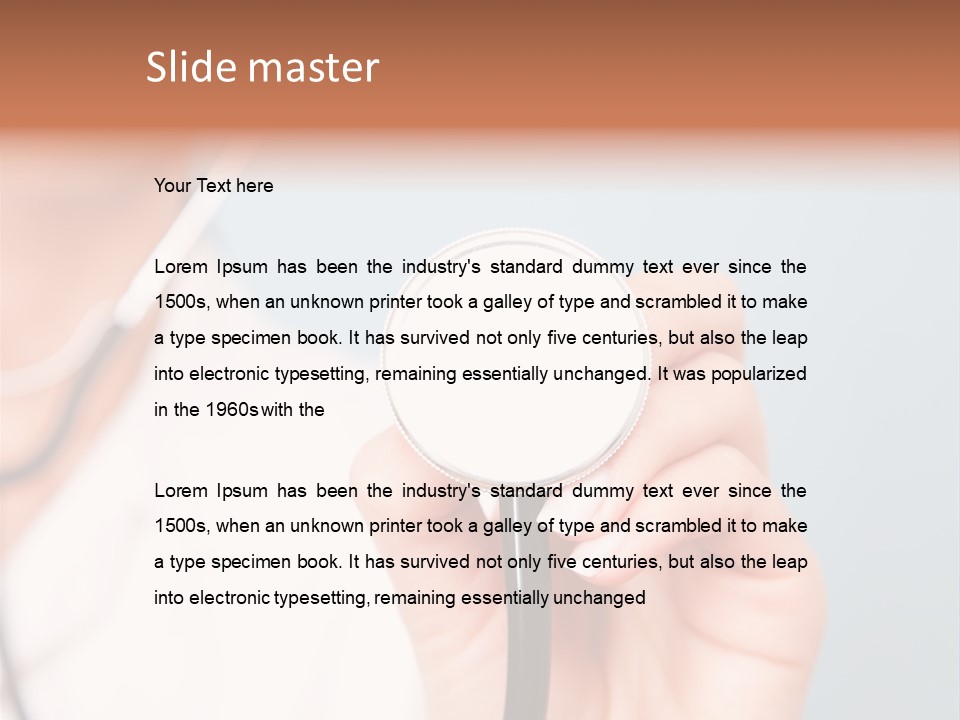 Smile Form Disease PowerPoint Template