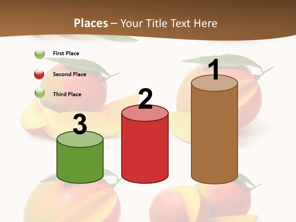 Furry Muffle Isolated PowerPoint Template