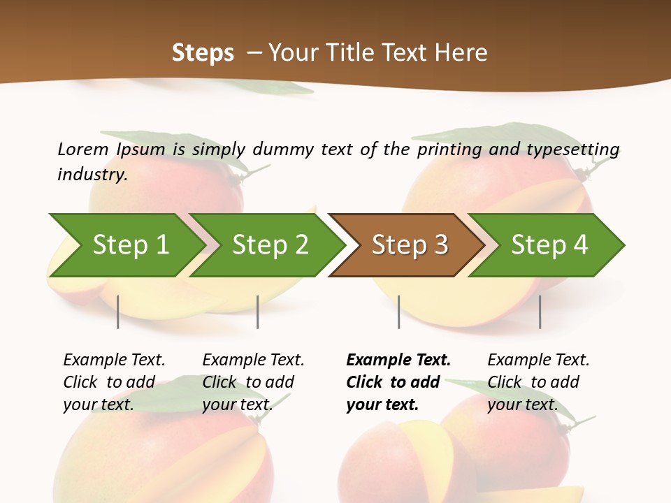 Furry Muffle Isolated PowerPoint Template
