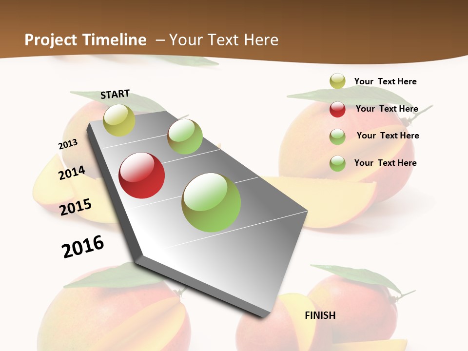 Furry Muffle Isolated PowerPoint Template
