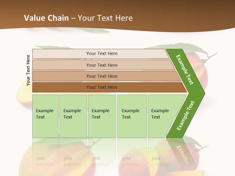 Furry Muffle Isolated PowerPoint Template