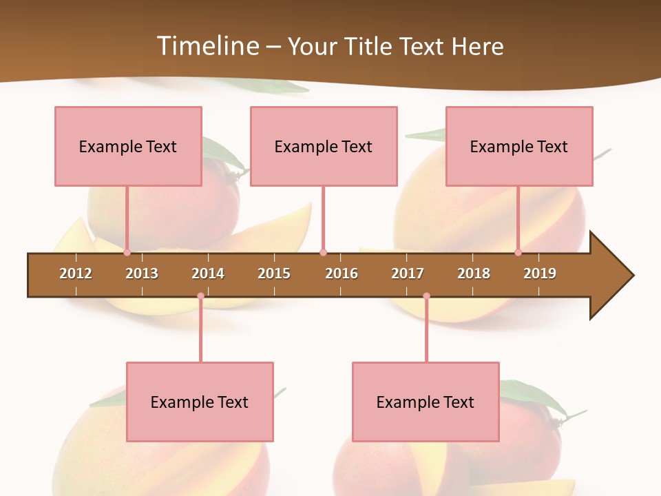 Furry Muffle Isolated PowerPoint Template