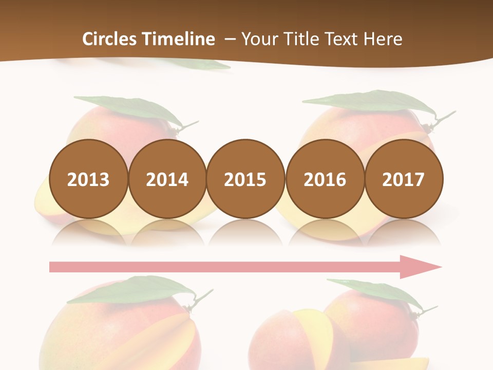 Furry Muffle Isolated PowerPoint Template