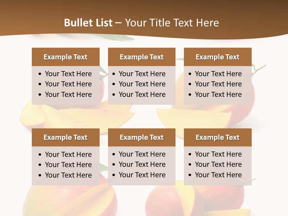 Furry Muffle Isolated PowerPoint Template