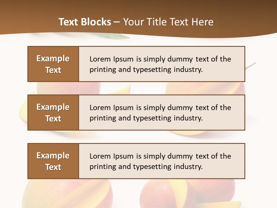 Furry Muffle Isolated PowerPoint Template