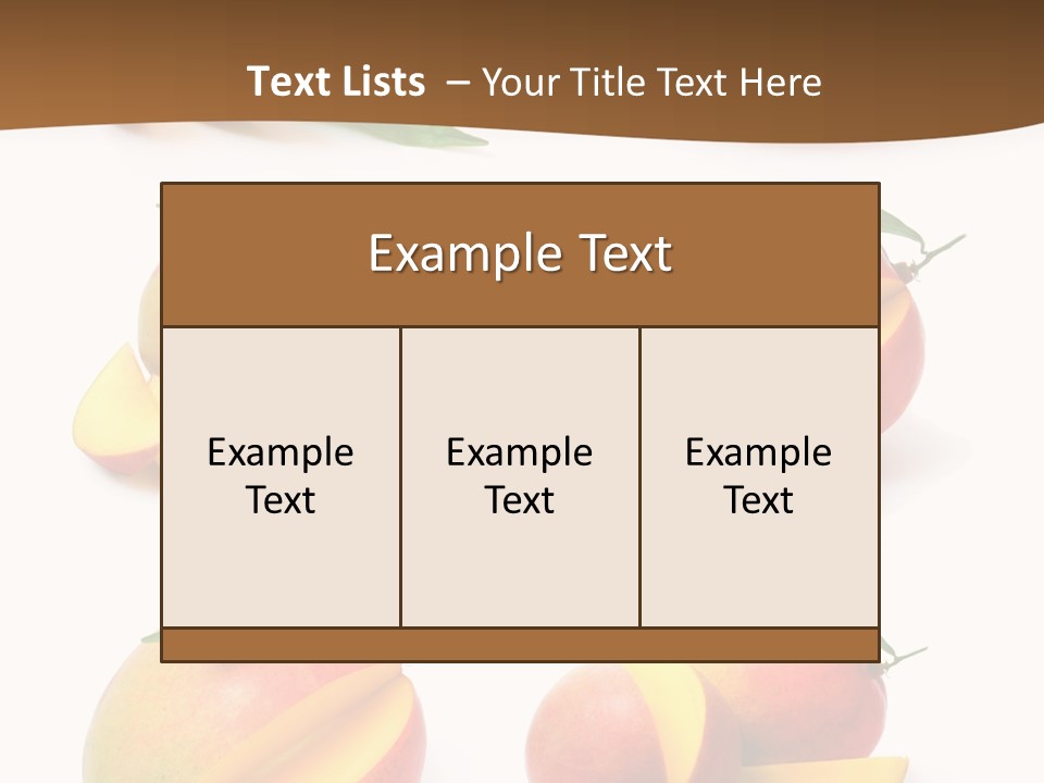 Furry Muffle Isolated PowerPoint Template