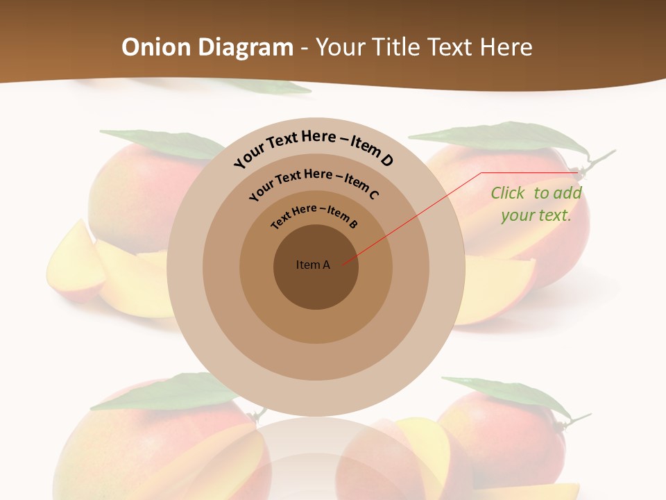 Furry Muffle Isolated PowerPoint Template