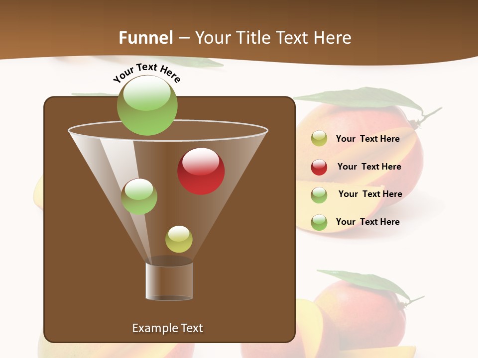 Furry Muffle Isolated PowerPoint Template