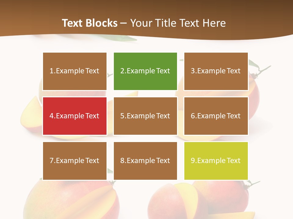 Furry Muffle Isolated PowerPoint Template