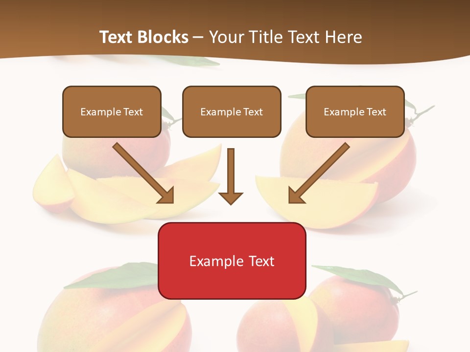 Furry Muffle Isolated PowerPoint Template