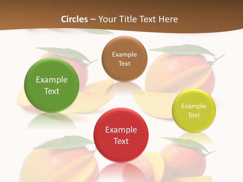 Furry Muffle Isolated PowerPoint Template