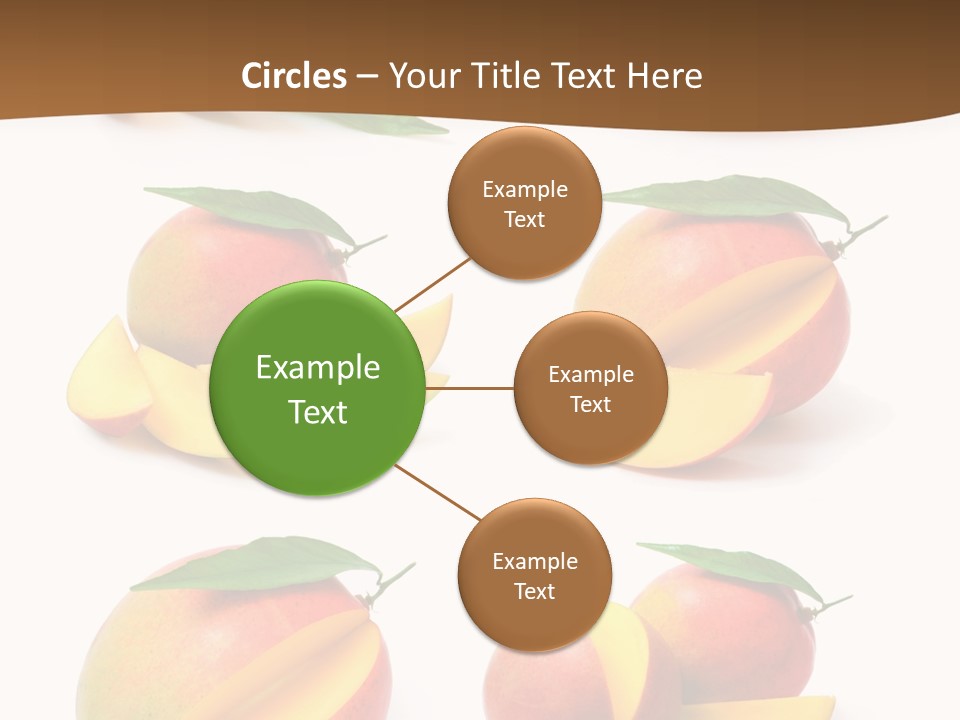 Furry Muffle Isolated PowerPoint Template