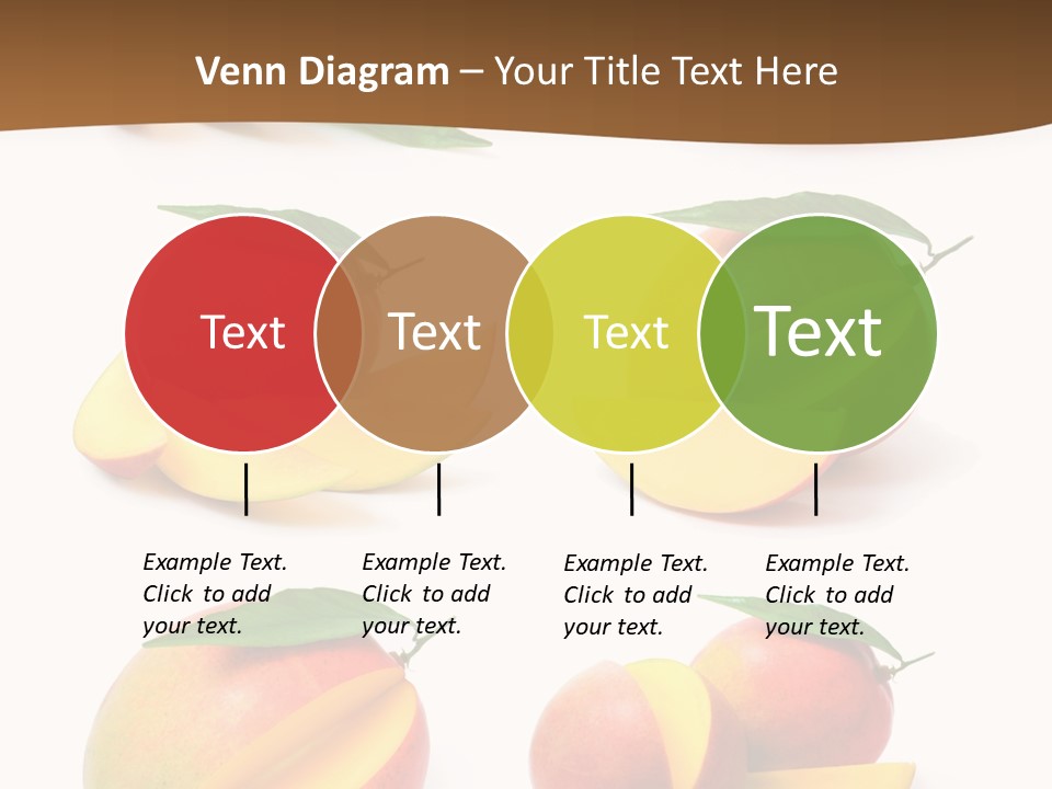 Furry Muffle Isolated PowerPoint Template