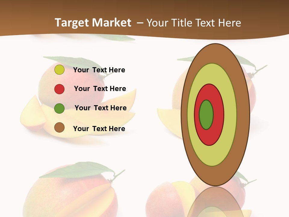 Furry Muffle Isolated PowerPoint Template