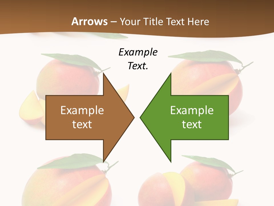 Furry Muffle Isolated PowerPoint Template