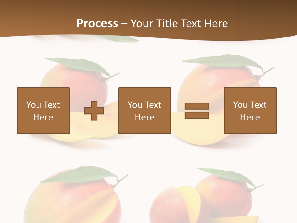Furry Muffle Isolated PowerPoint Template