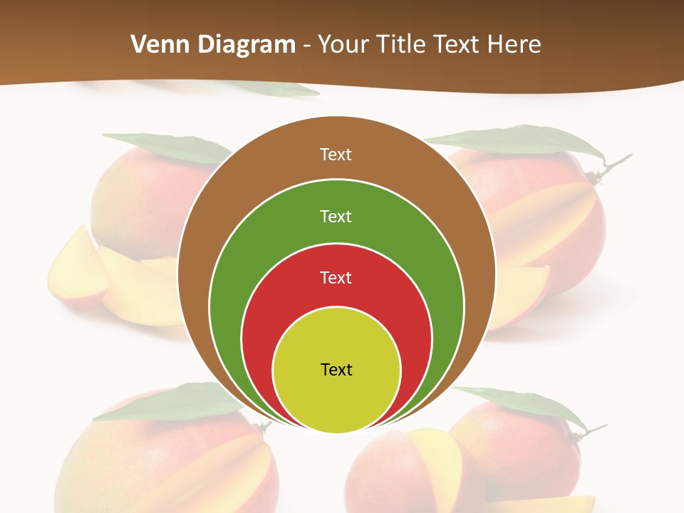 Furry Muffle Isolated PowerPoint Template