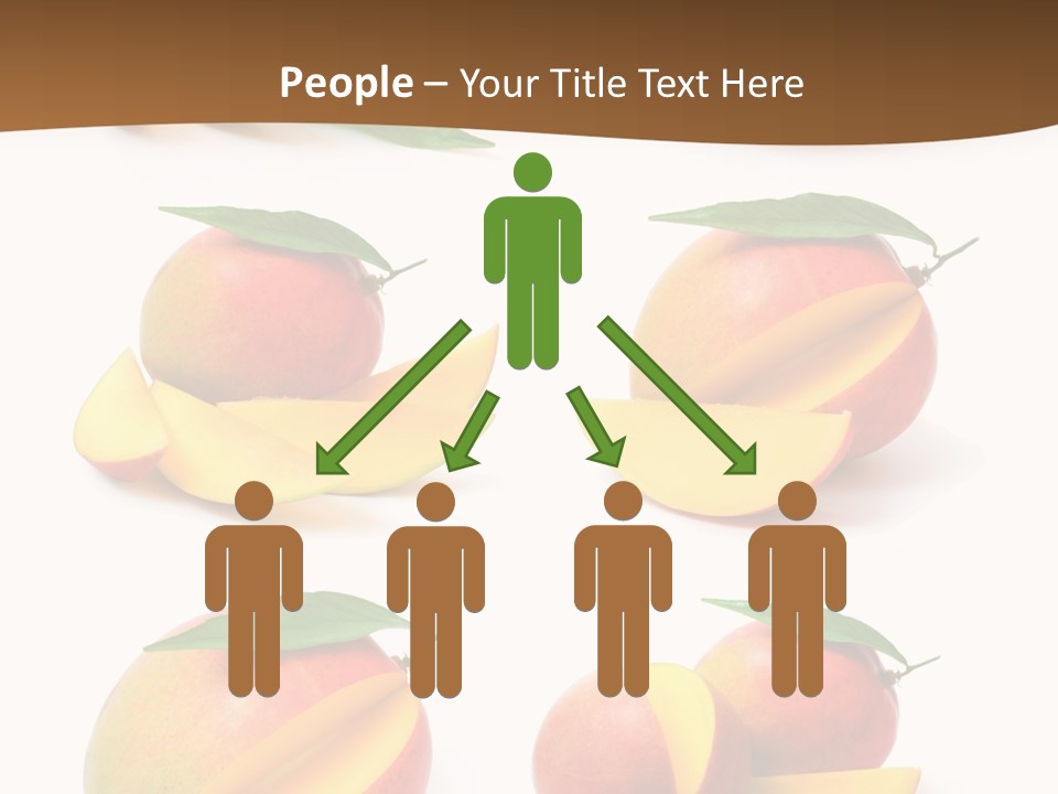 Furry Muffle Isolated PowerPoint Template