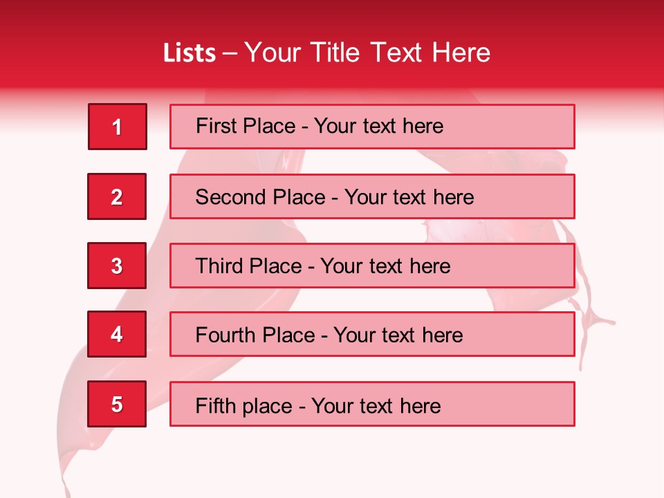 Abstract Paint Studio PowerPoint Template