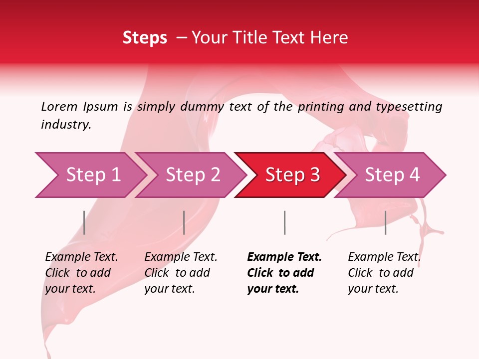 Abstract Paint Studio PowerPoint Template
