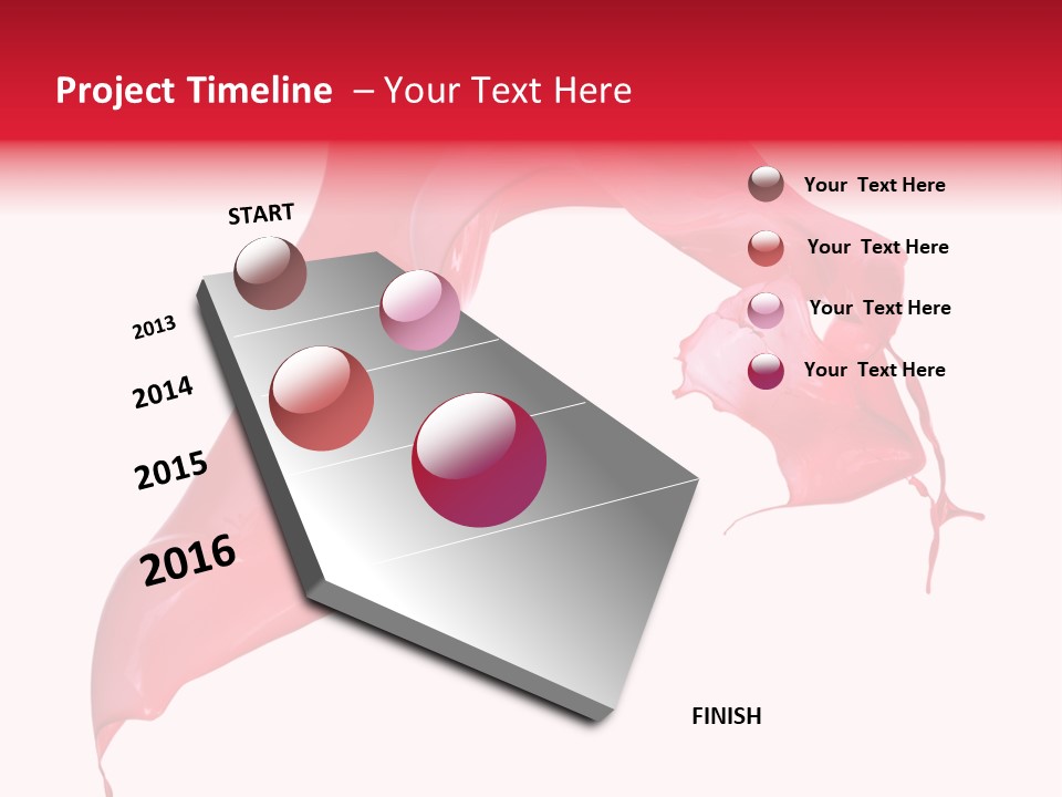 Abstract Paint Studio PowerPoint Template