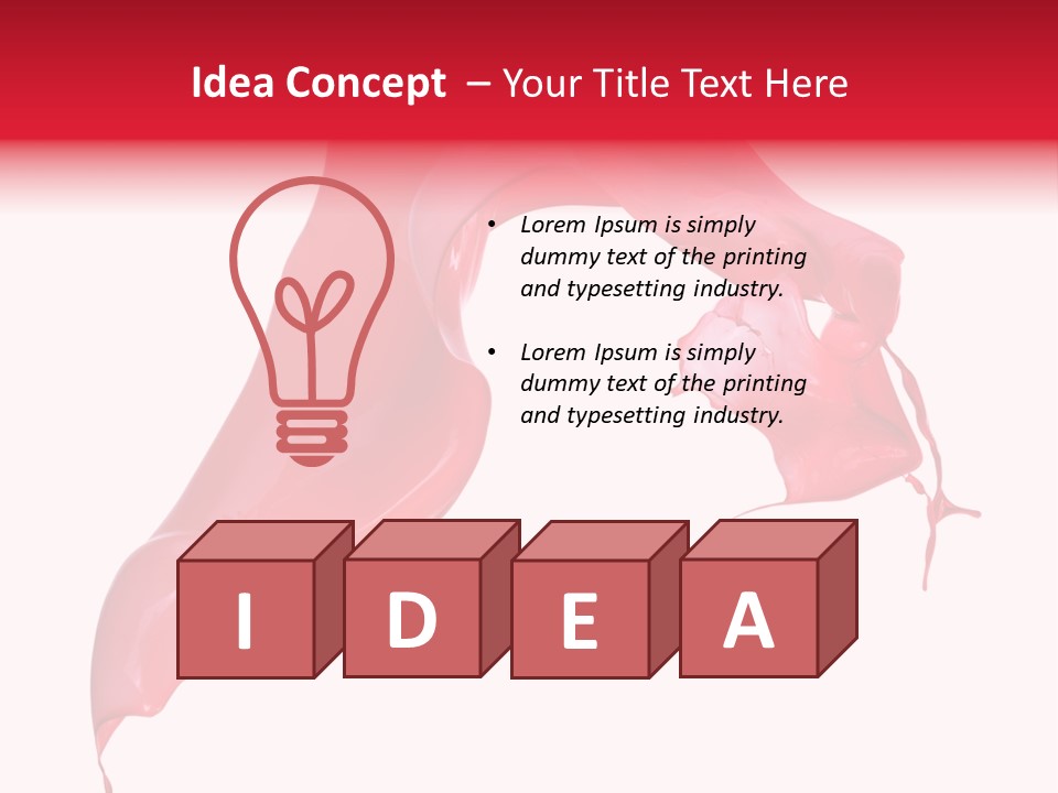 Abstract Paint Studio PowerPoint Template