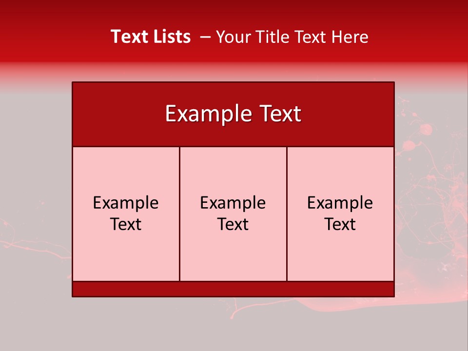 A Black And Red Background With A Splash Of Paint PowerPoint Template