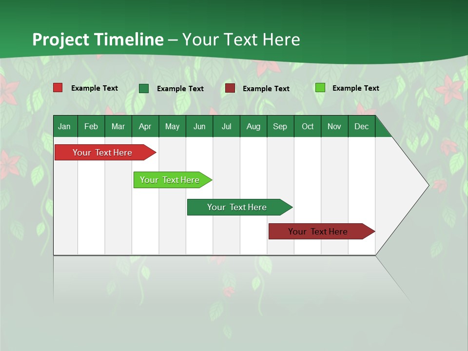 Floral Fantasy Idea PowerPoint Template