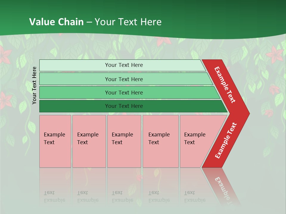 Floral Fantasy Idea PowerPoint Template