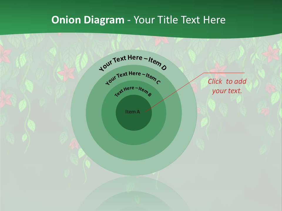 Floral Fantasy Idea PowerPoint Template