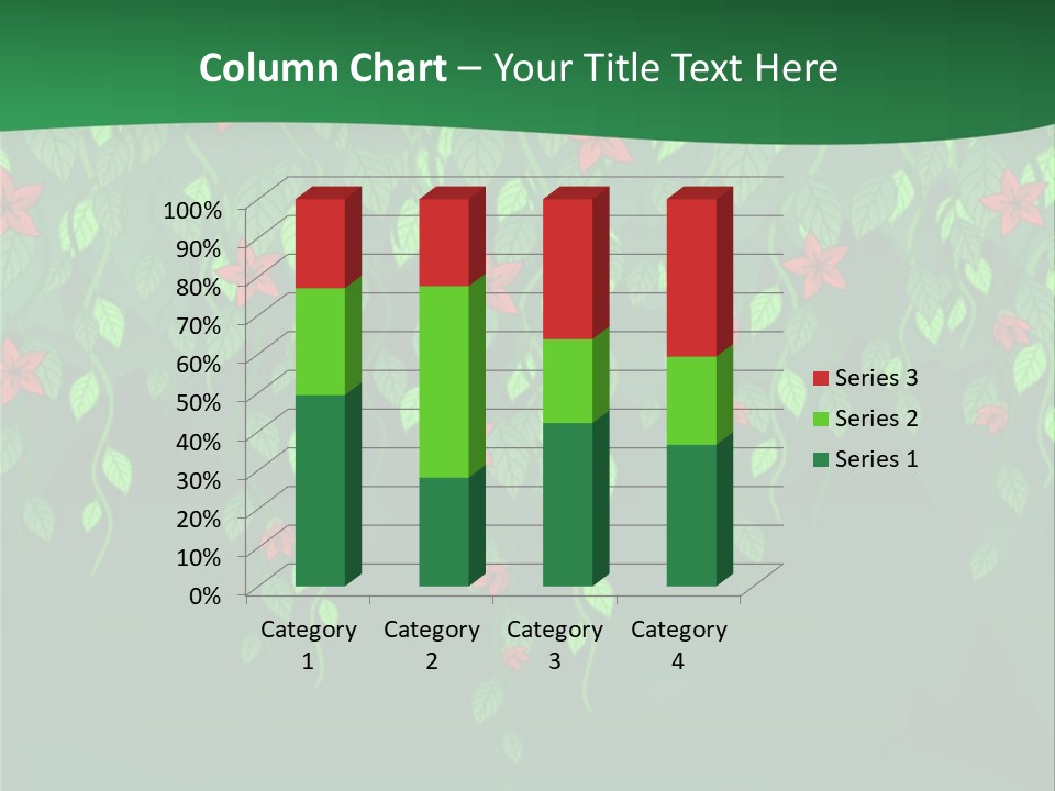Floral Fantasy Idea PowerPoint Template
