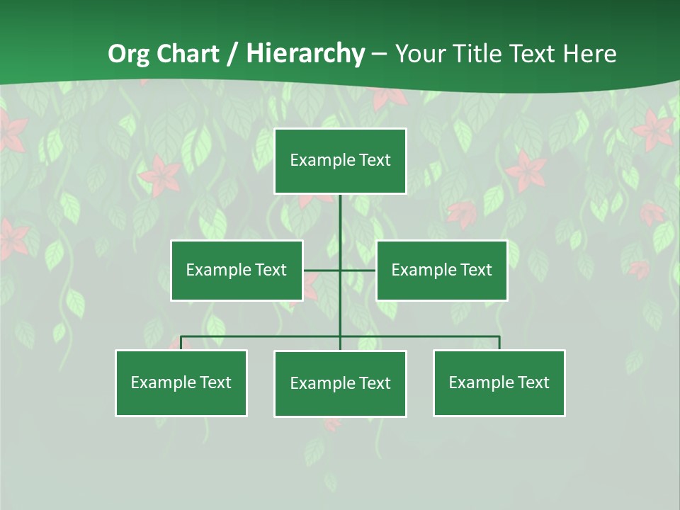 Floral Fantasy Idea PowerPoint Template