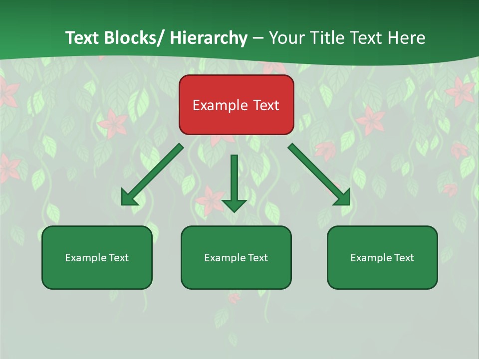 Floral Fantasy Idea PowerPoint Template