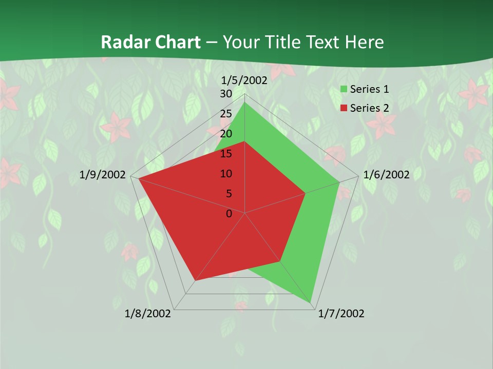 Floral Fantasy Idea PowerPoint Template
