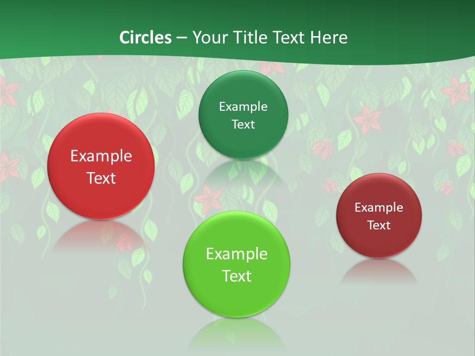 Floral Fantasy Idea PowerPoint Template