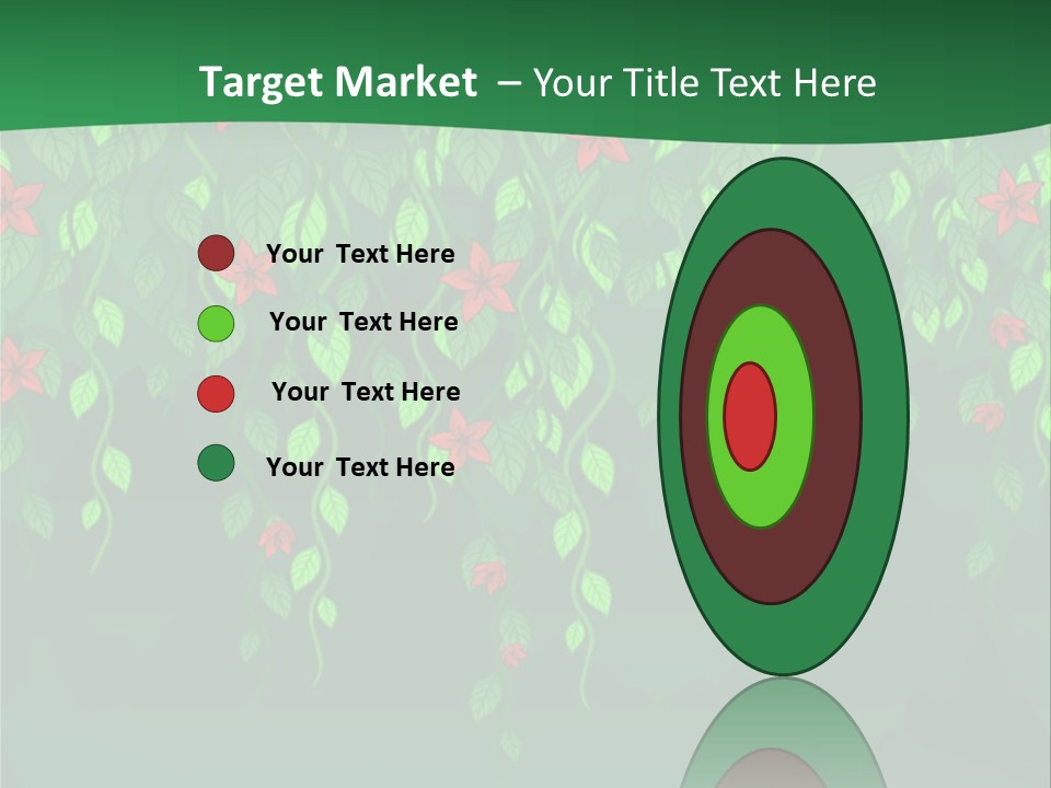 Floral Fantasy Idea PowerPoint Template