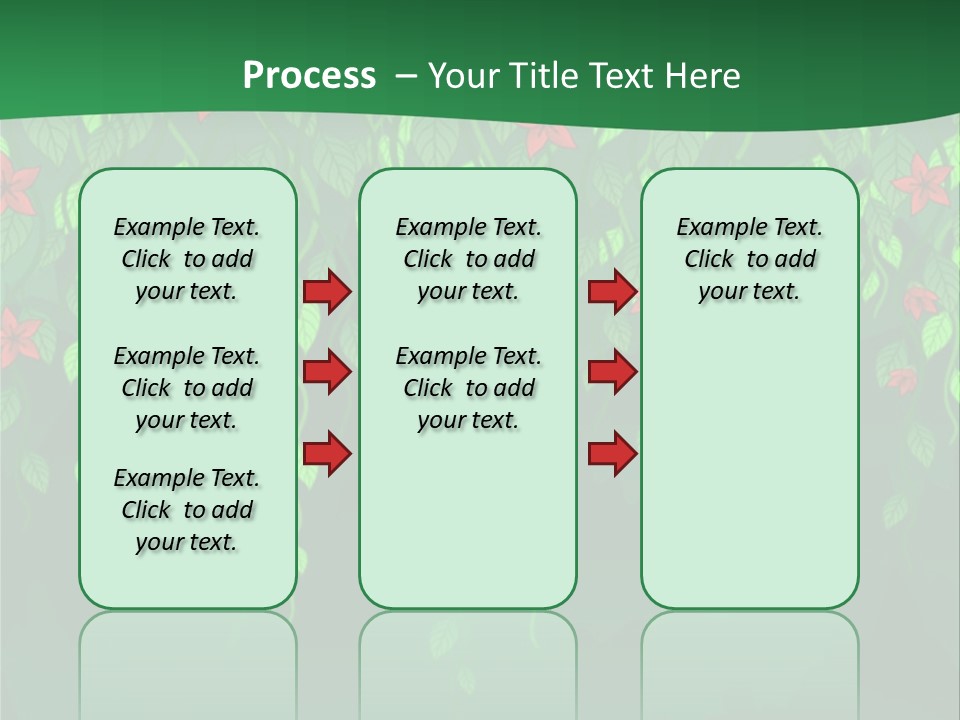 Floral Fantasy Idea PowerPoint Template