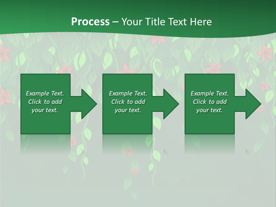 Floral Fantasy Idea PowerPoint Template