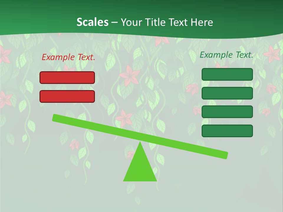 Floral Fantasy Idea PowerPoint Template