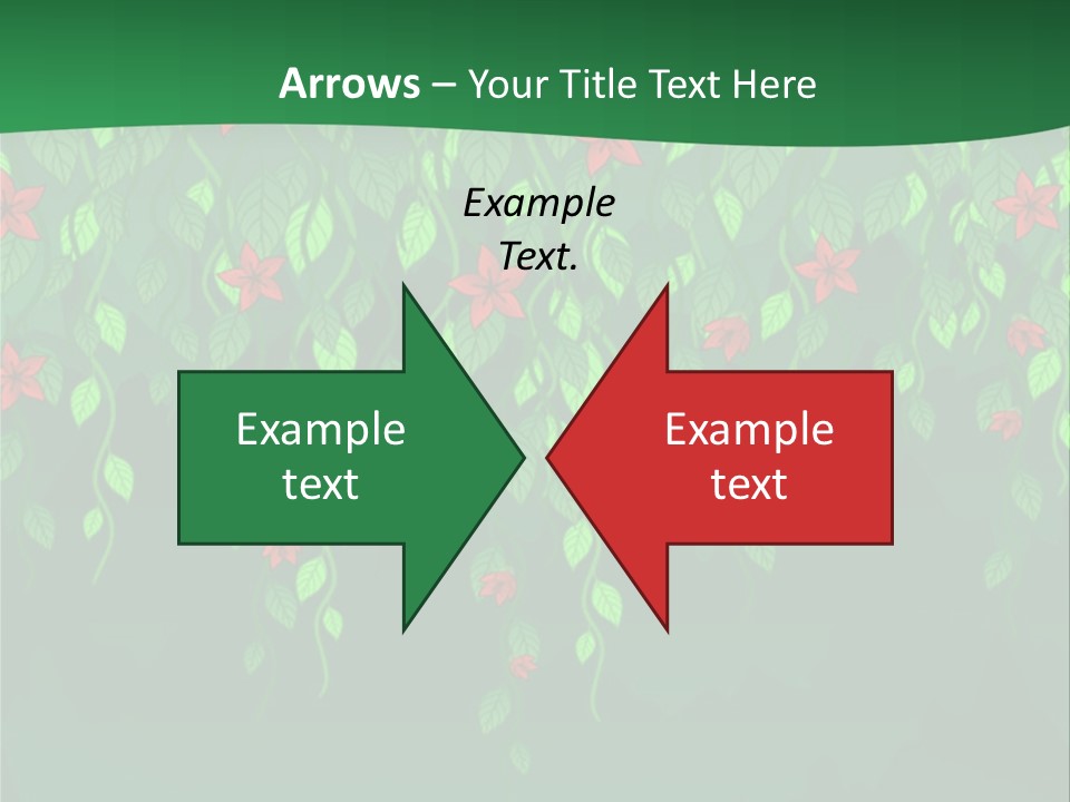 Floral Fantasy Idea PowerPoint Template