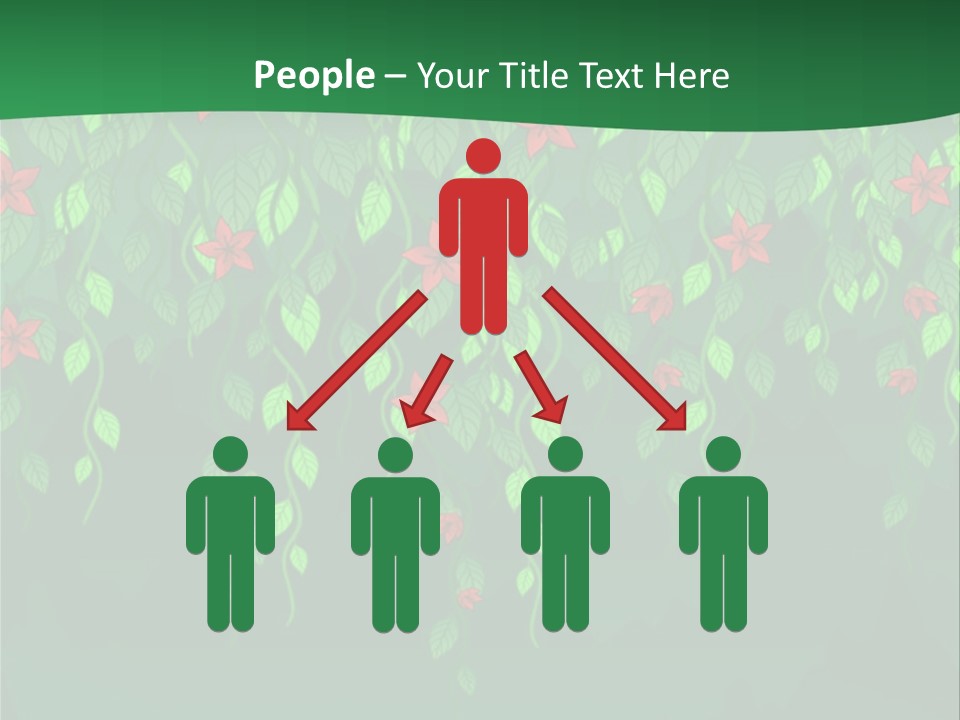 Floral Fantasy Idea PowerPoint Template